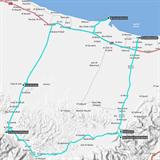 1. Rundreise Barka-Nakhal-Rustay (Karte)